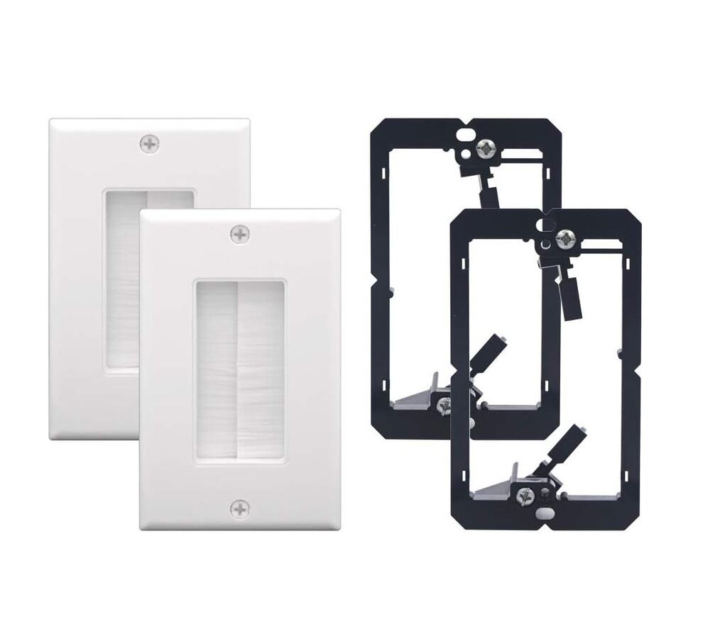 VCE In-Wall Hidden Cable Management 2pc NEW